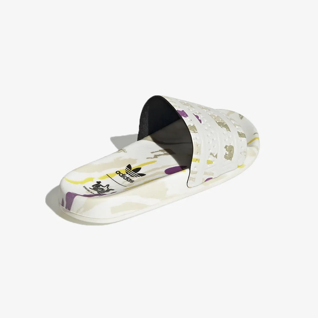 Adidas Originals | WMN'S ADILETTE THEBE MAGUGU SLIDES  { CLOUD WHITE