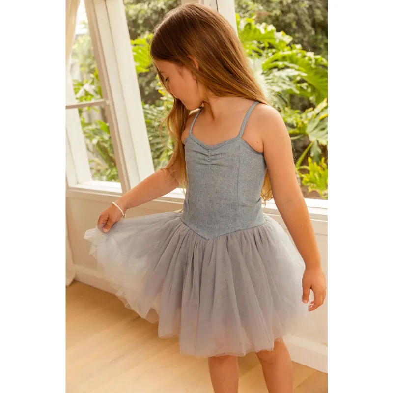 Alex & Ant Sissy Tutu - Denim/Tulle Cloud