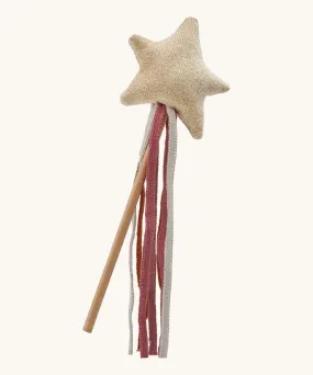 Avery Row Sparkle Star Wand - Gold