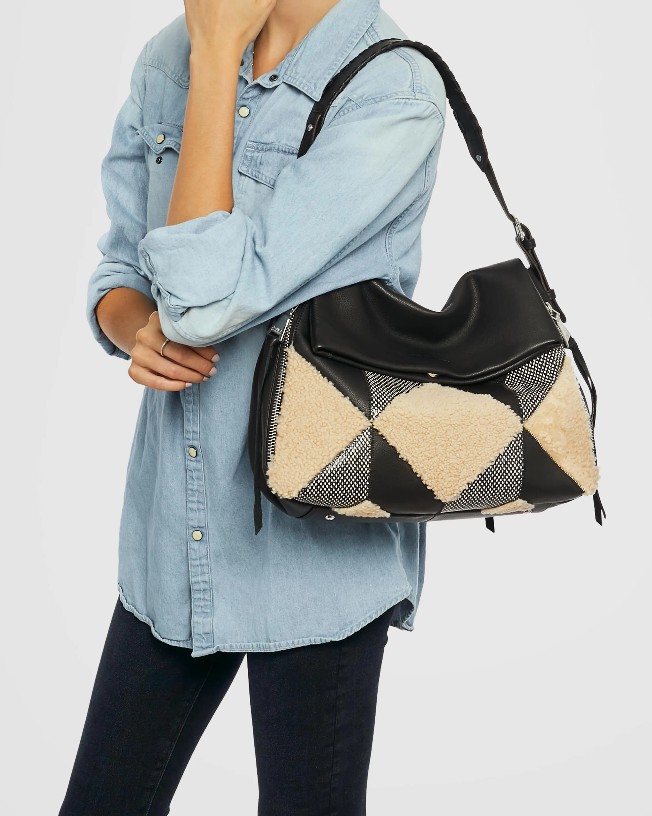 Bali Novelty Double Entry Hobo