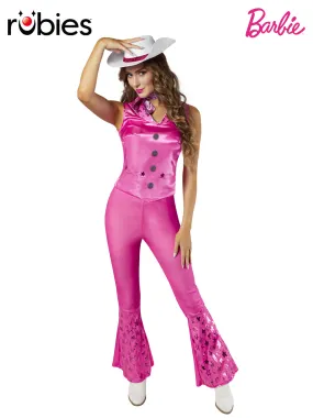 BARBIE COWGIRL DELUXE COSTUME, ADULT