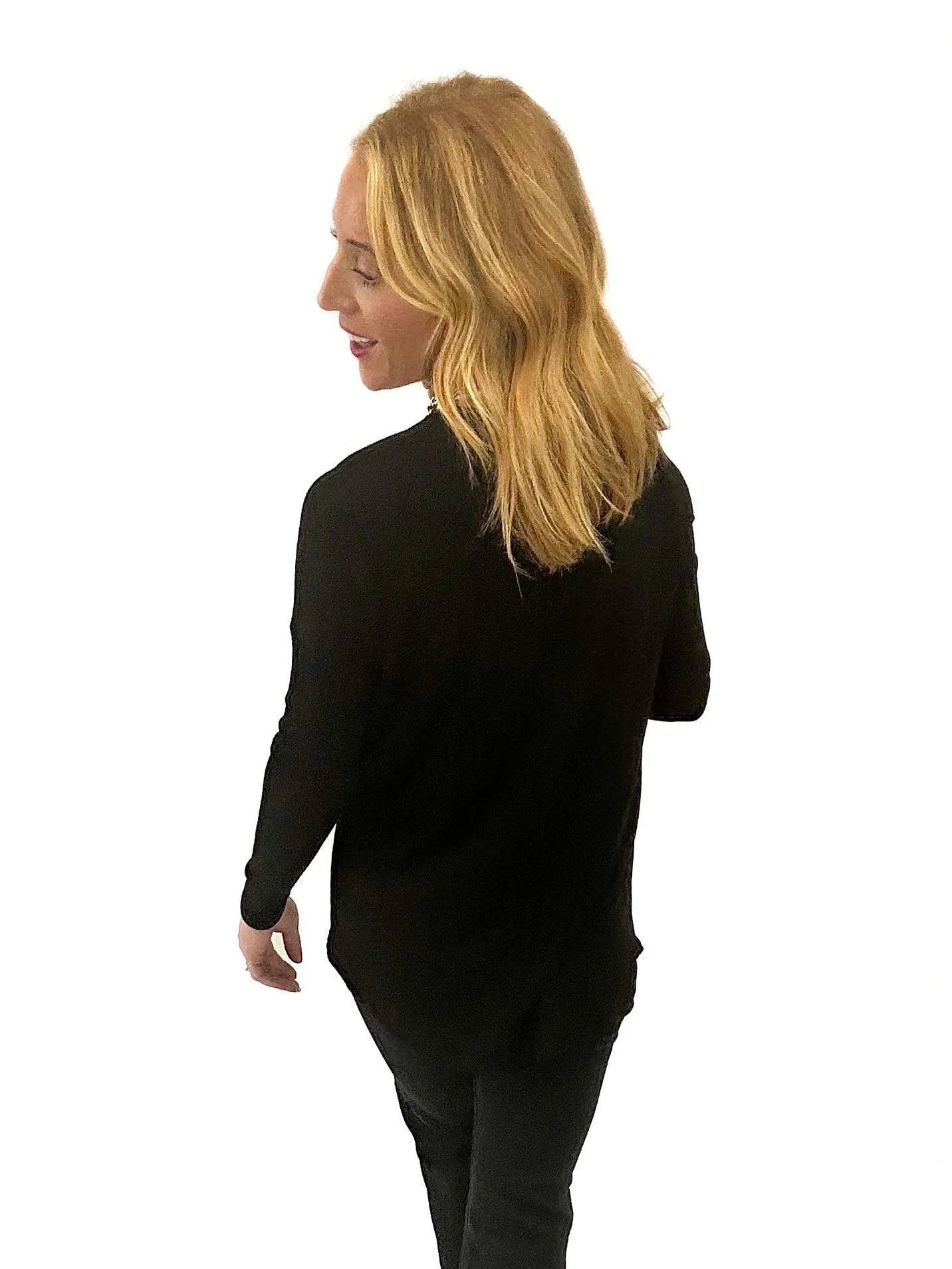 Basic Henley Thermal In Black