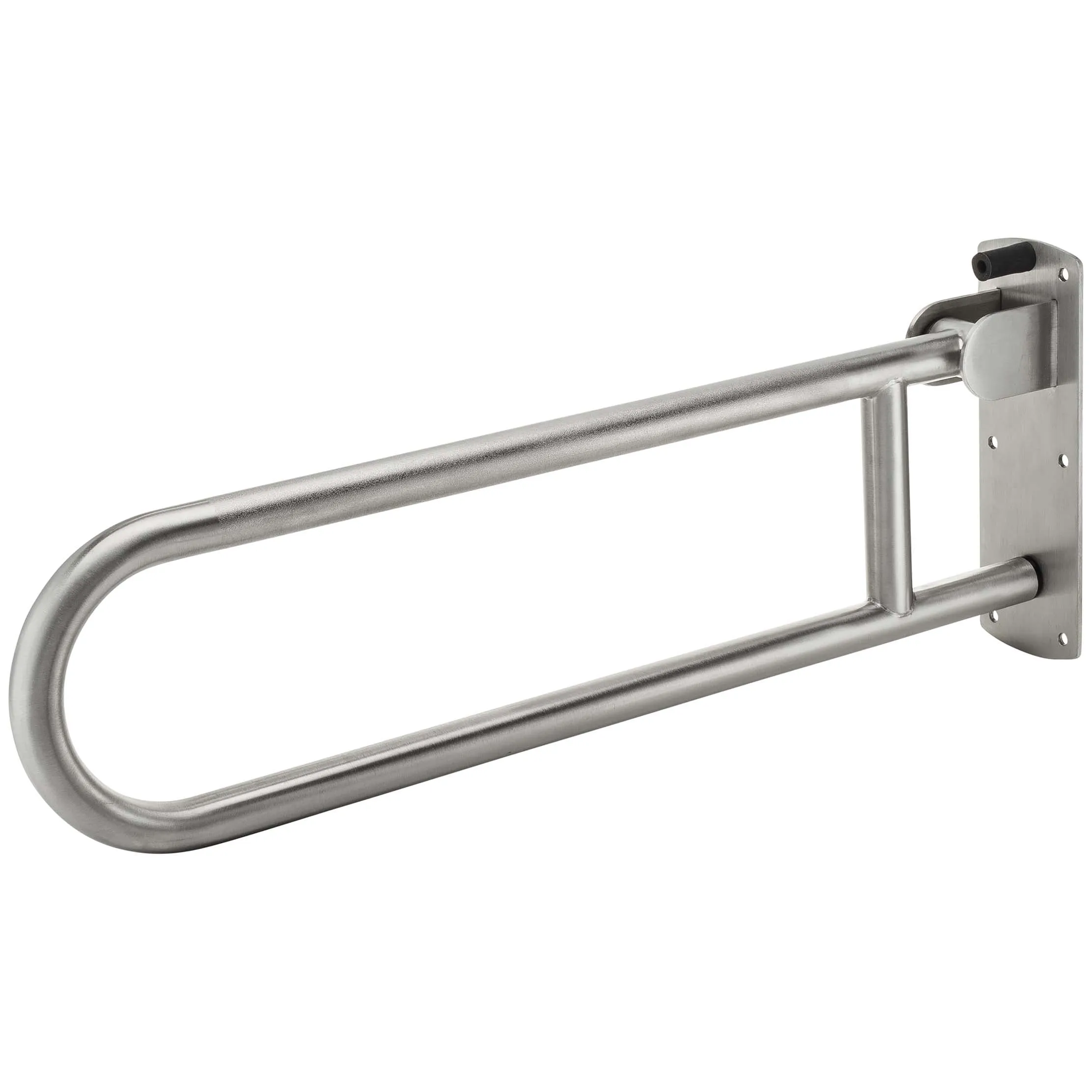 Bathroom Swing Up Grab Bar, Peened Surface, 30 In. X 1 1/4 In.