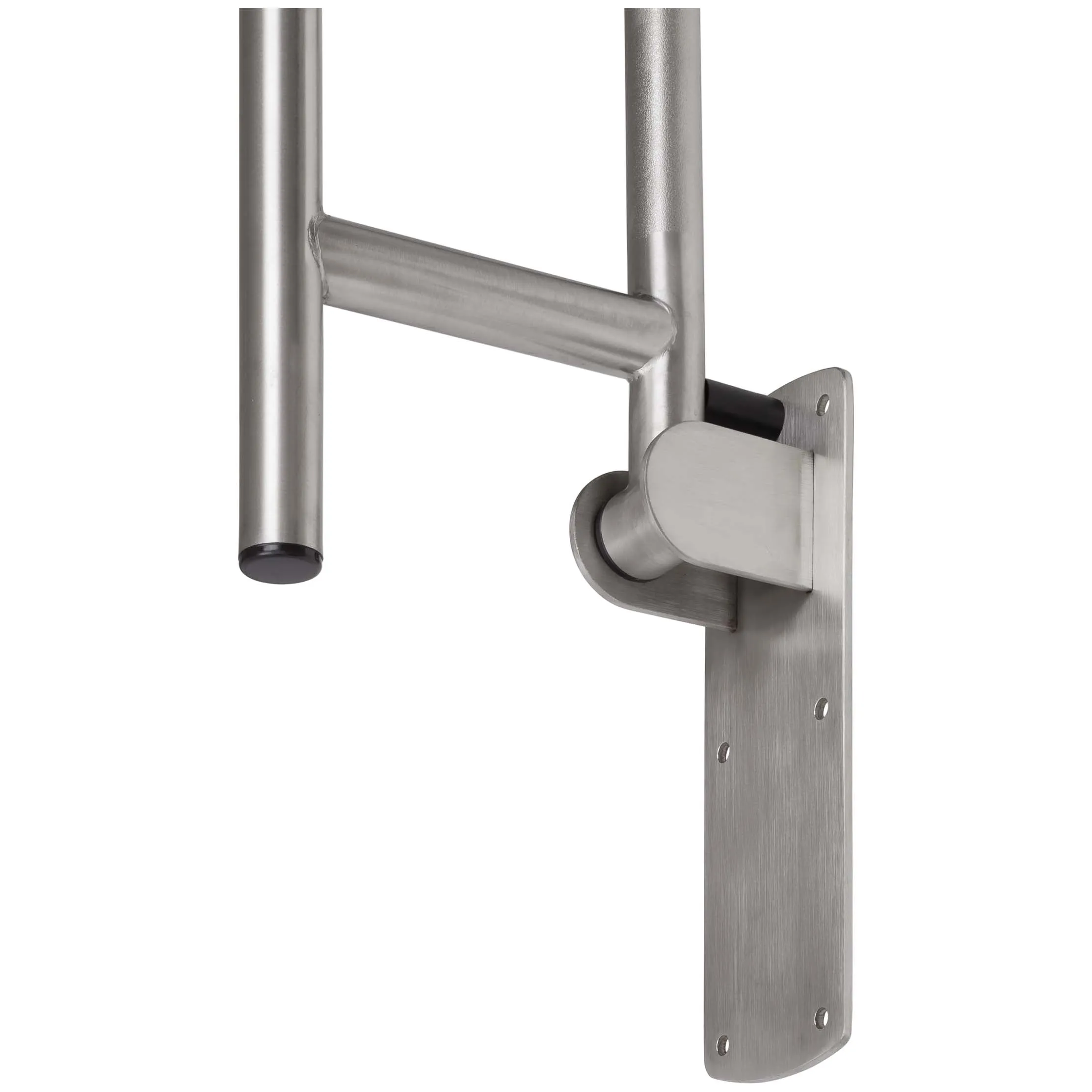 Bathroom Swing Up Grab Bar, Peened Surface, 30 In. X 1 1/4 In.