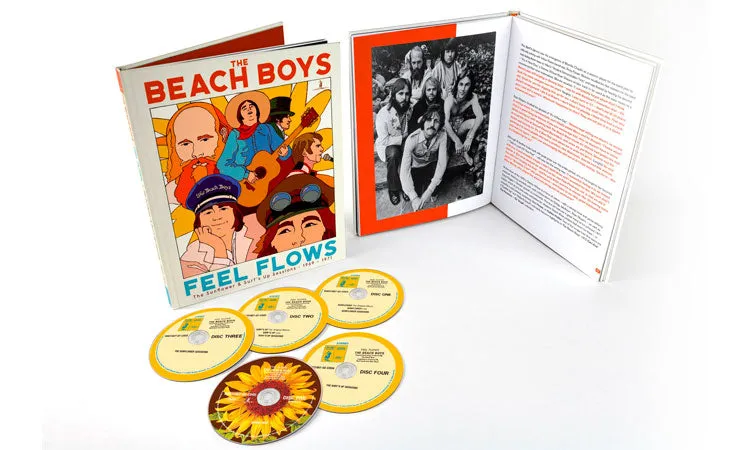 BEACH BOYS - FEEL FLOWS: THE SUNFLOWER & SURF'S UP SESSIONS 1969-1971 (5CD) BOX SET.