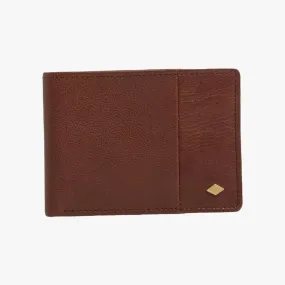 Billabong Downtown Slim Line Wallet Brown Grain