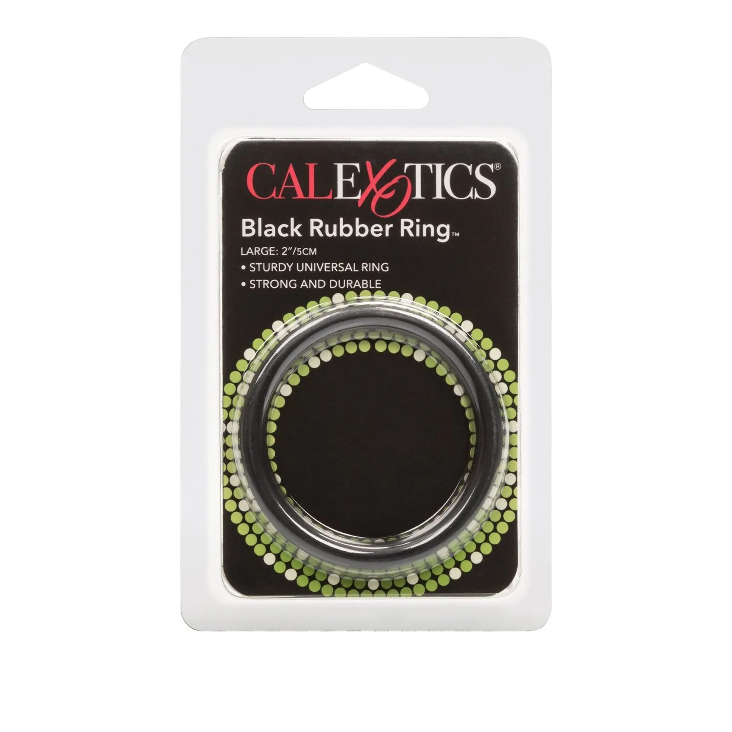 Black Rubber Ring Set