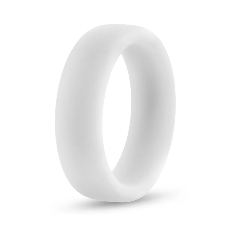 Blush Performance Silicone Glo Cock Ring White Glow