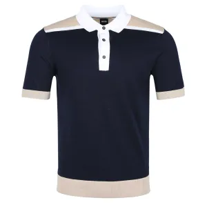 BOSS Tadini Polo Shirt in Navy