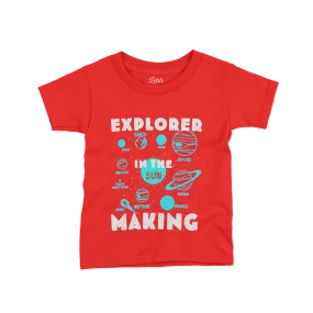 Boys Explorer in the Making Graphic Tee