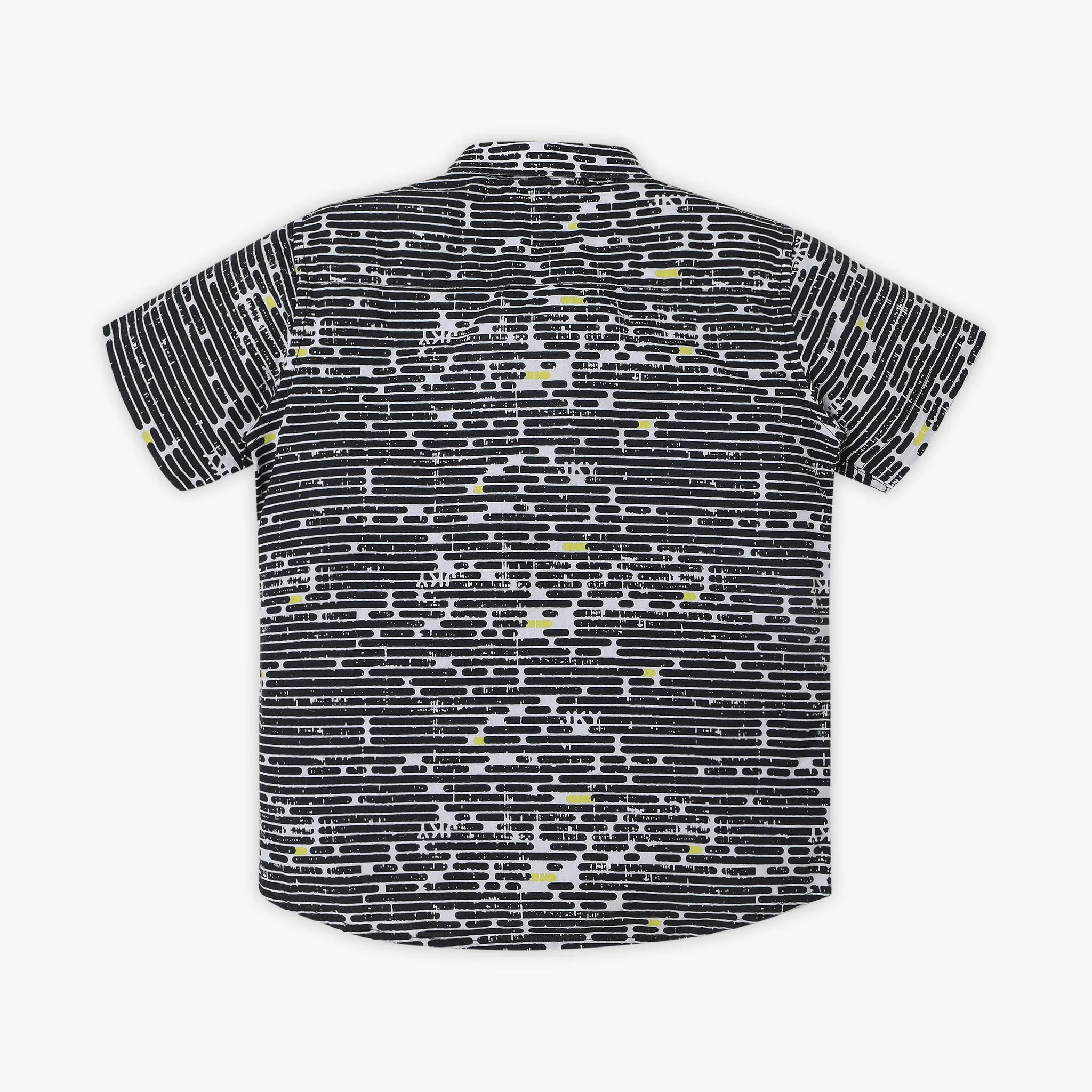 Boys Regular Fit Printed Shirt