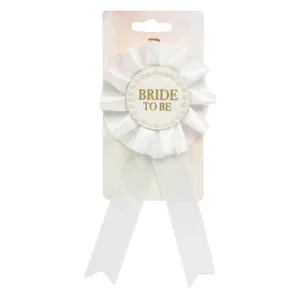 Bride to Be' Pearl Rosette