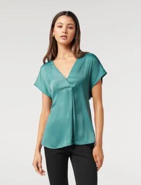 Camilla Satin Front Essential Tee