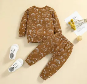 Caramel Dinosaur Casual Wear #2000265