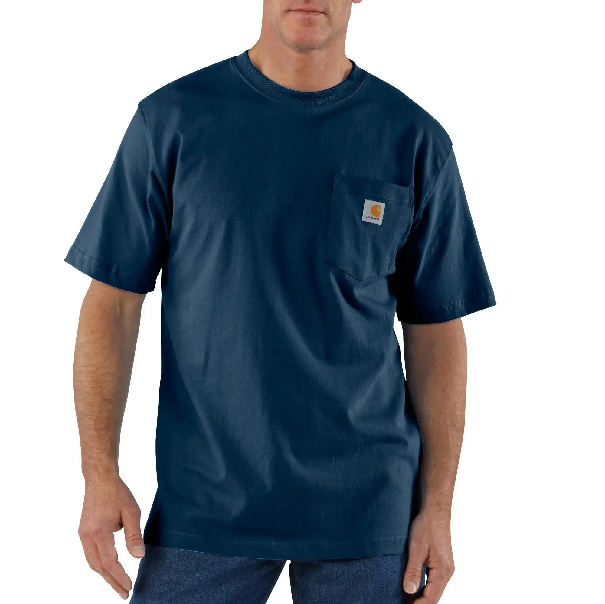 CARHARTT - Loose Fit Heavyweight Short-Sleeve Pocket T-Shirt