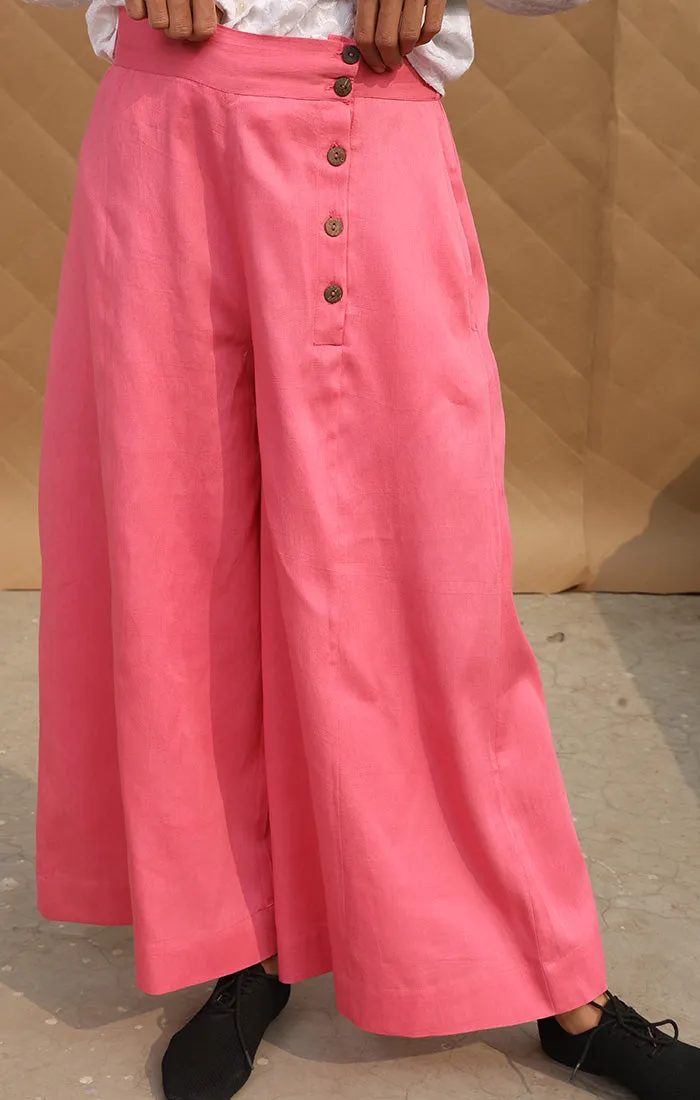 Carnation Pink Culottes