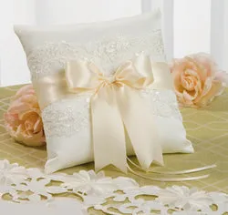 Chantilly Lace Ring Bearer Pillow