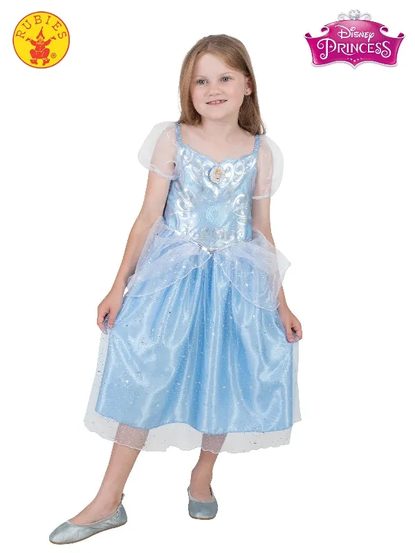 CINDERELLA DELUXE SPARKLE COSTUME, CHILD