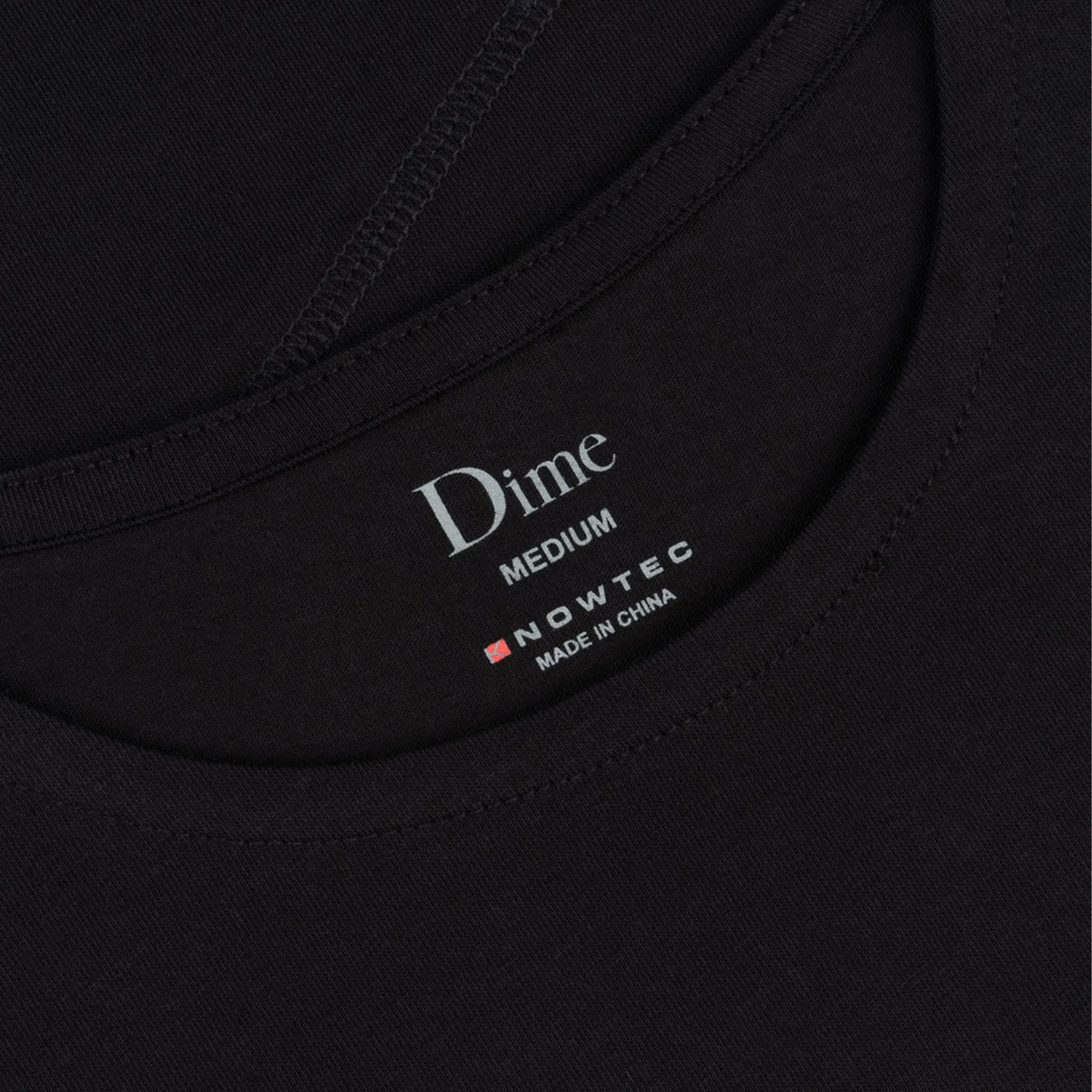 Dime Wave Sleeveless Tee (Black)