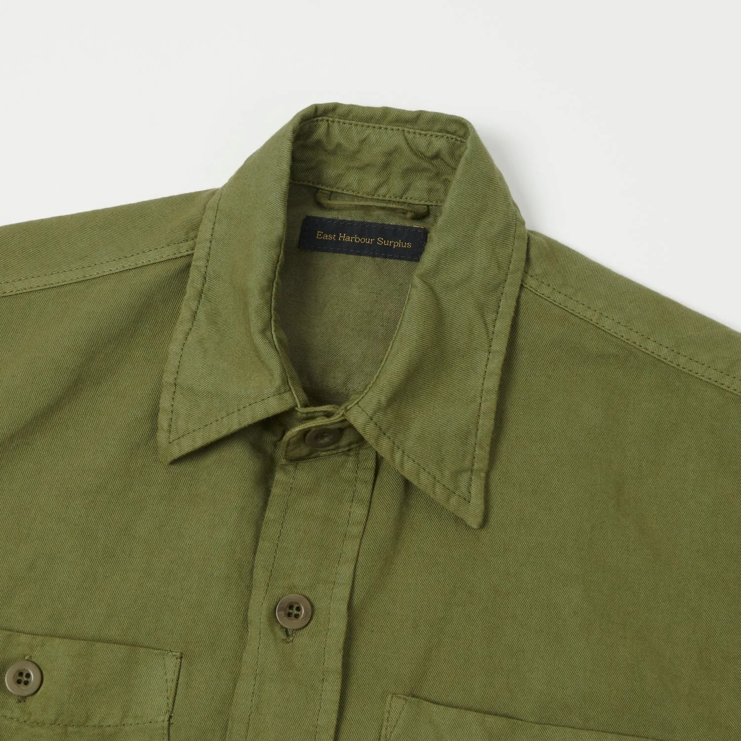 East Harbour Surplus 'Dickies 394' Overshirt - Green