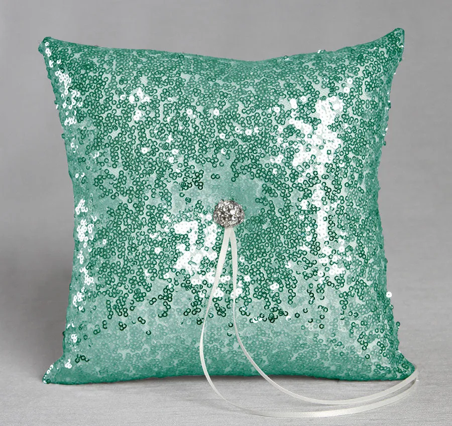 Elsa Shiny Sequin Ring Pillow