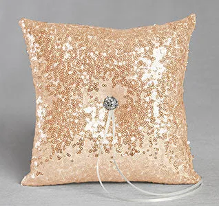 Elsa Shiny Sequin Ring Pillow