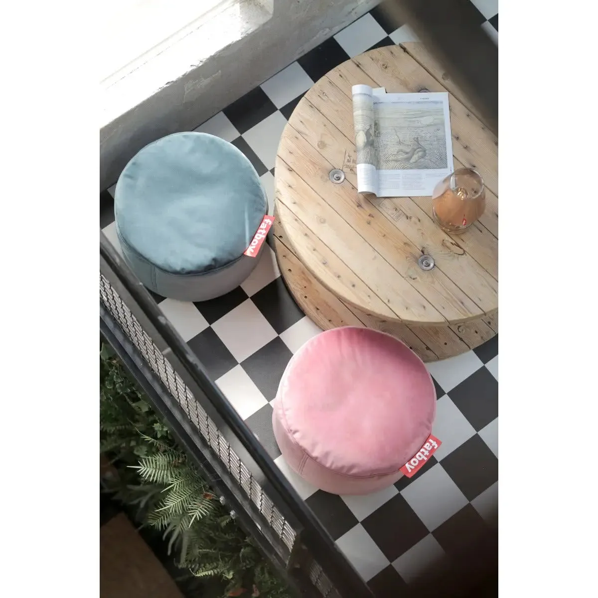 Fatboy Point Velvet Pouf (Small)