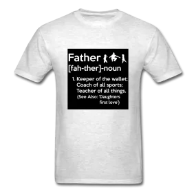 Father Definition Men's T-Shirt