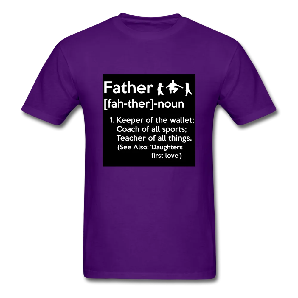 Father Definition Men's T-Shirt