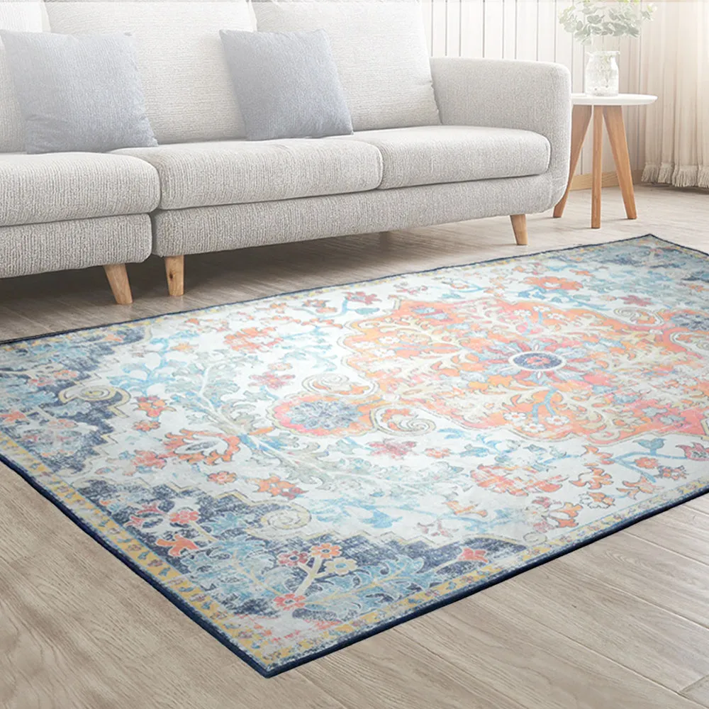 Floor Rug 200x290cm Rectangular Flooring Mat Exotic Persian Style Carpet