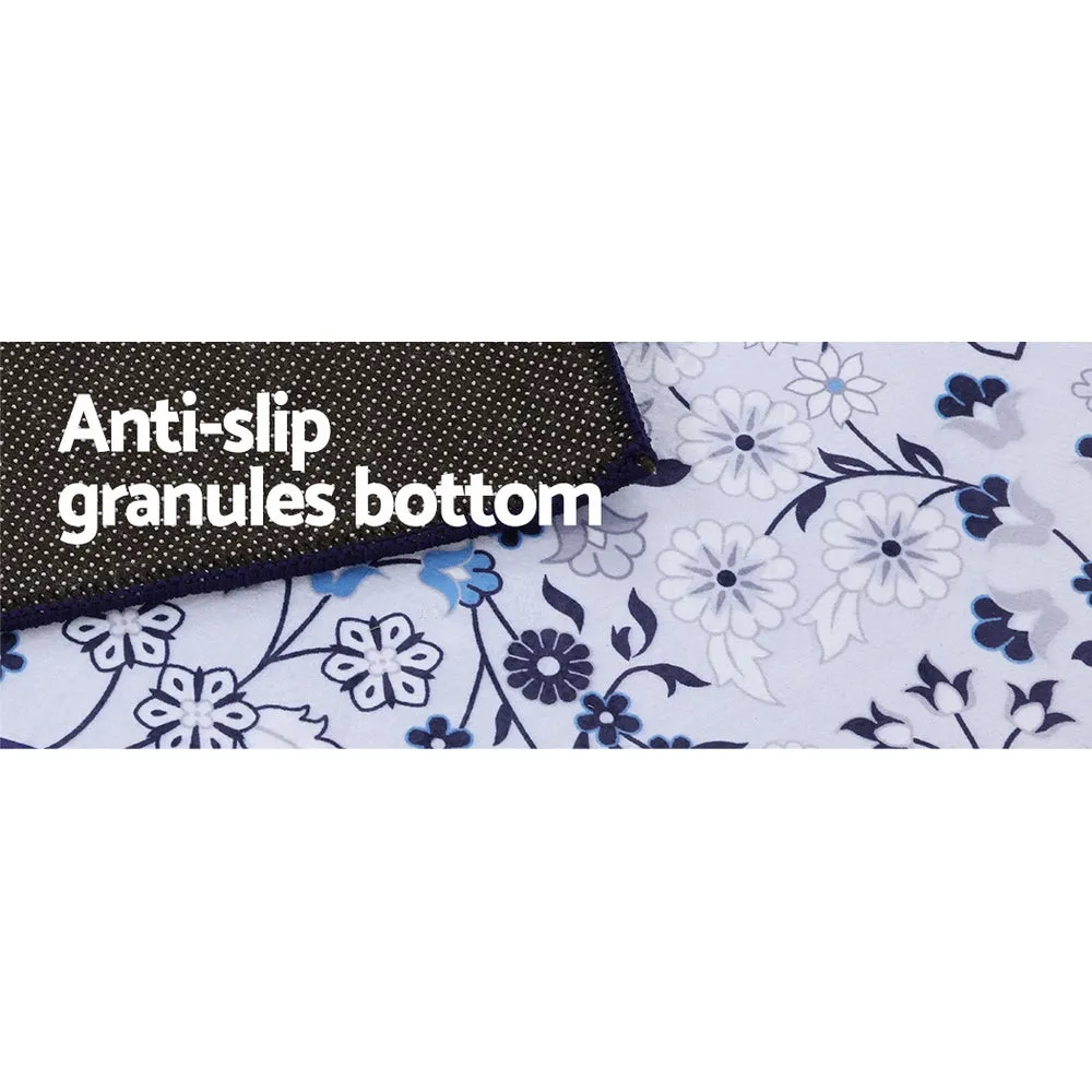 Floor Rugs Rug 200 x 290 Large - Soft Blue