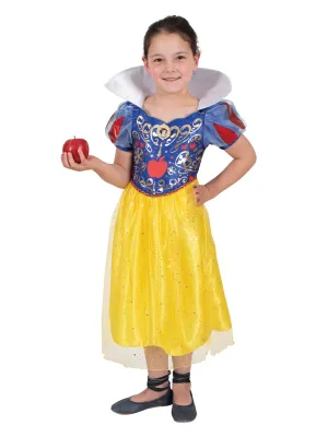 Girls Costume - Snow White Deluxe Sparkle