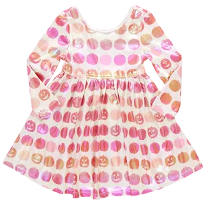 Girls Lame Steph Dress | Pumpkins