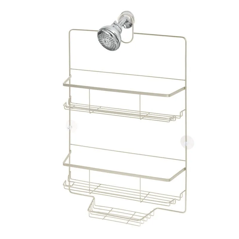 iDesign Everett Wide Shower Caddy in Satin