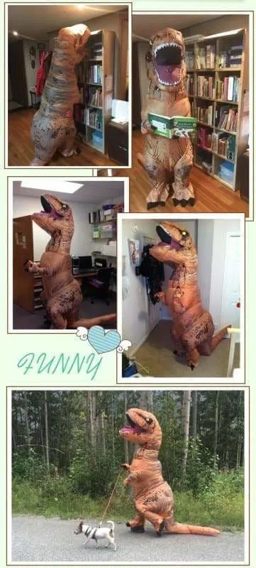 Inflatable Costume Dinosaur