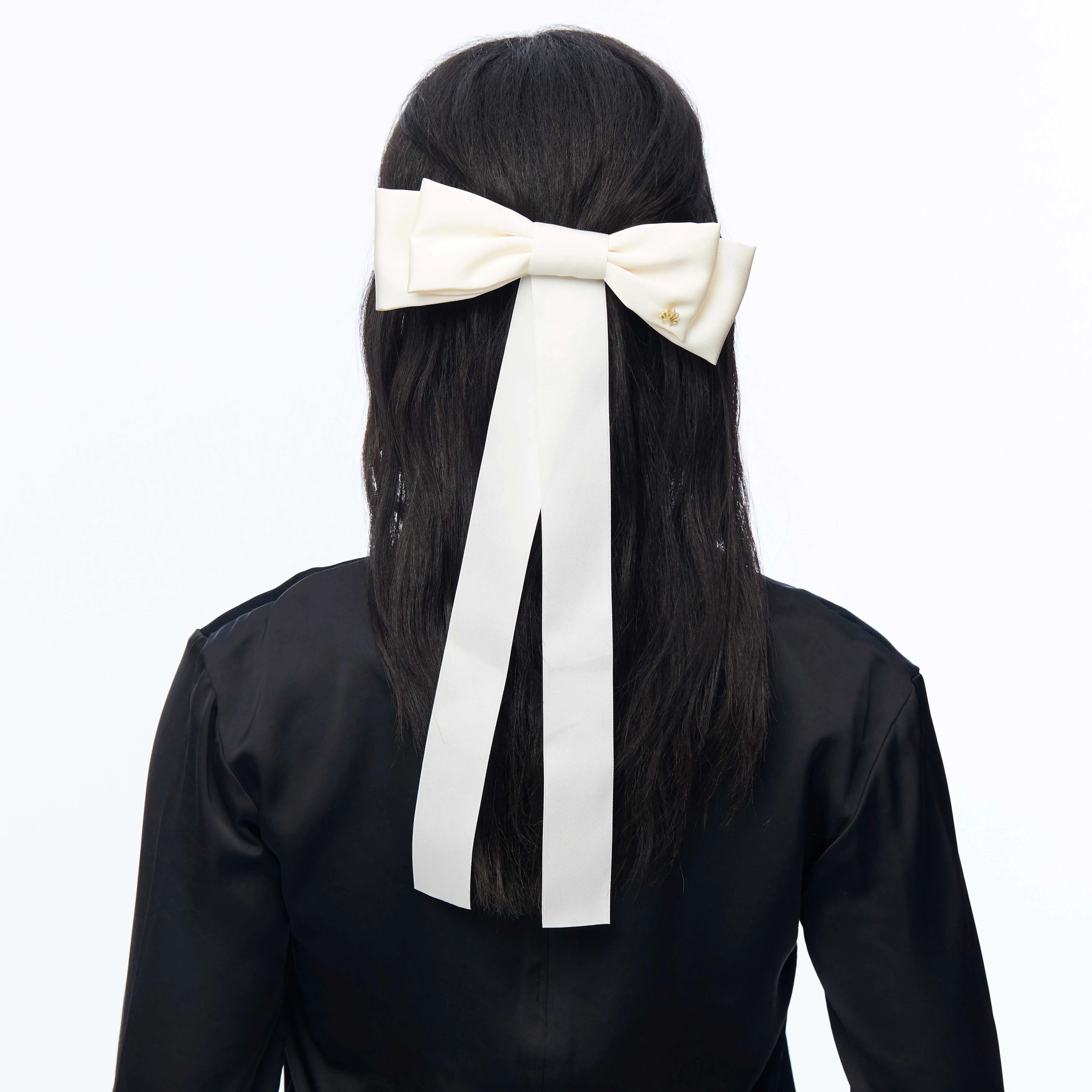 IVORY JANE BOW BARRETTE