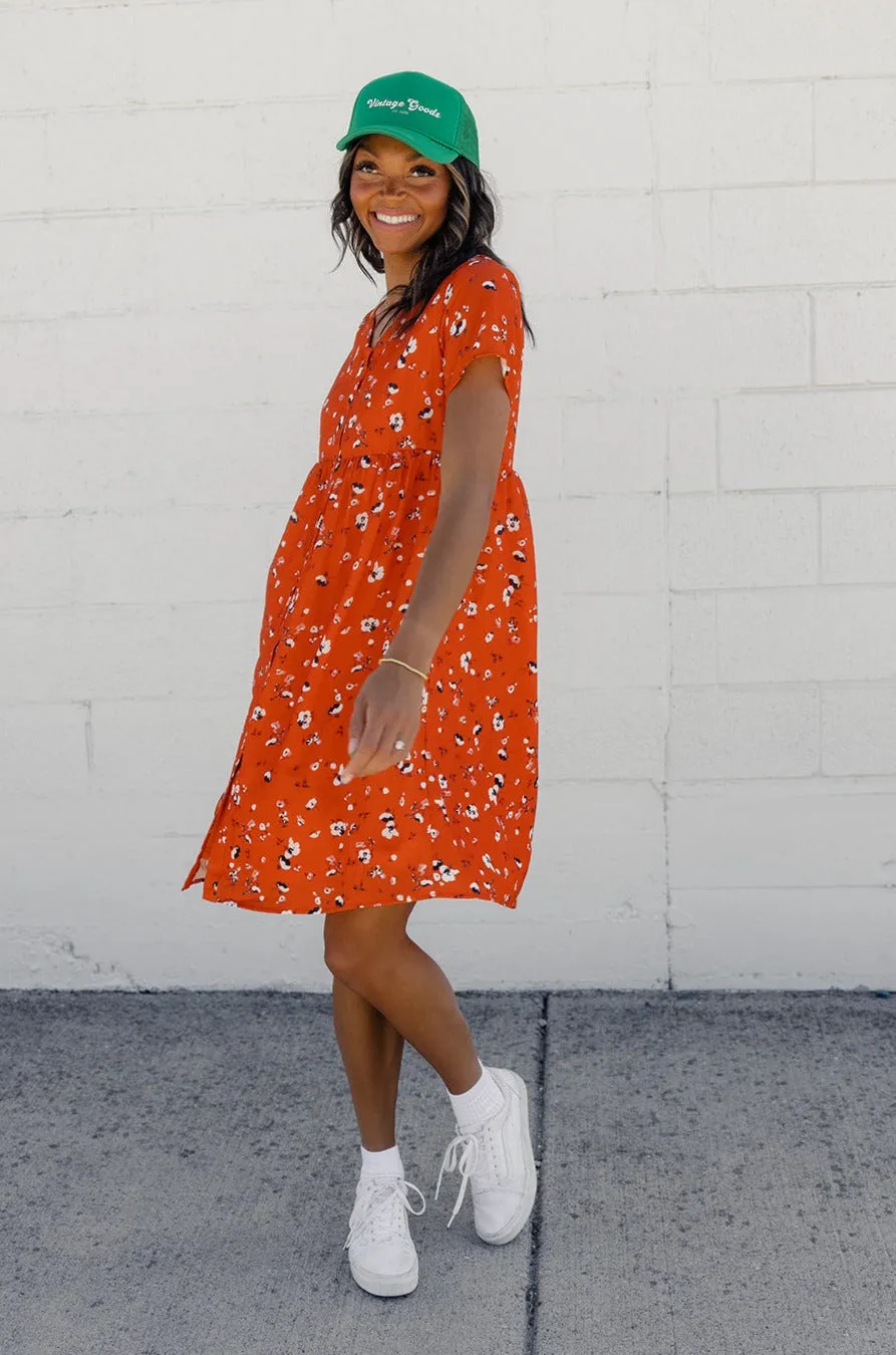 Jackie Button Down Dress