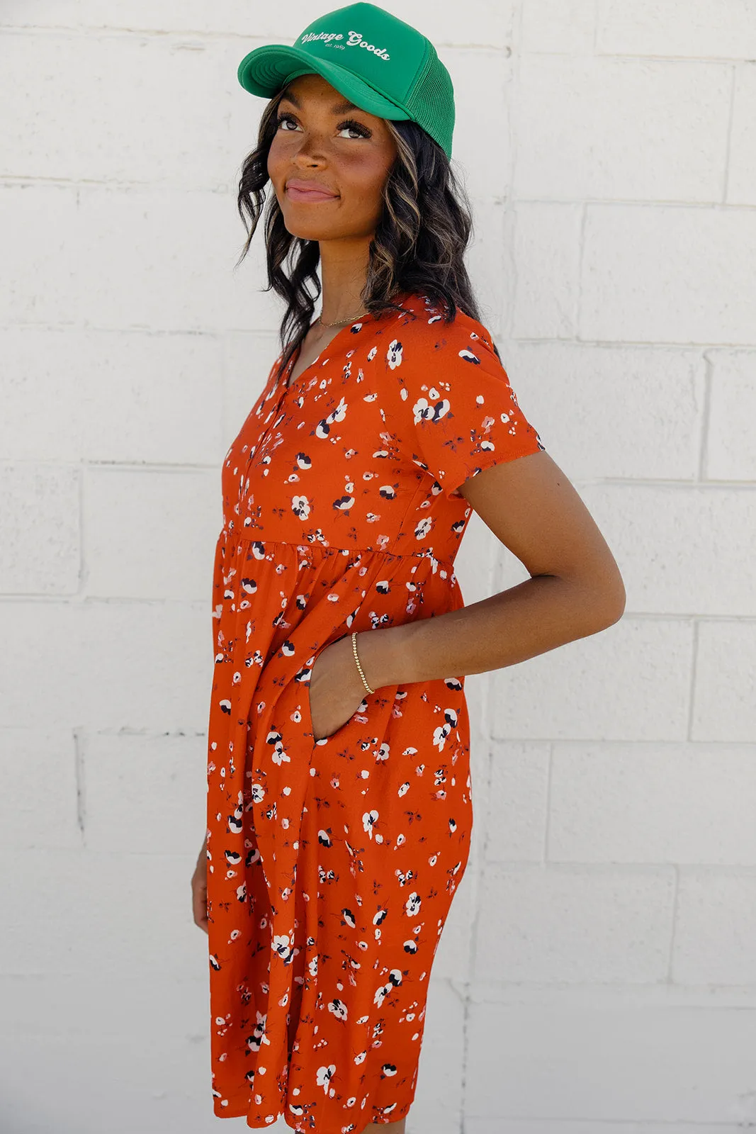 Jackie Button Down Dress