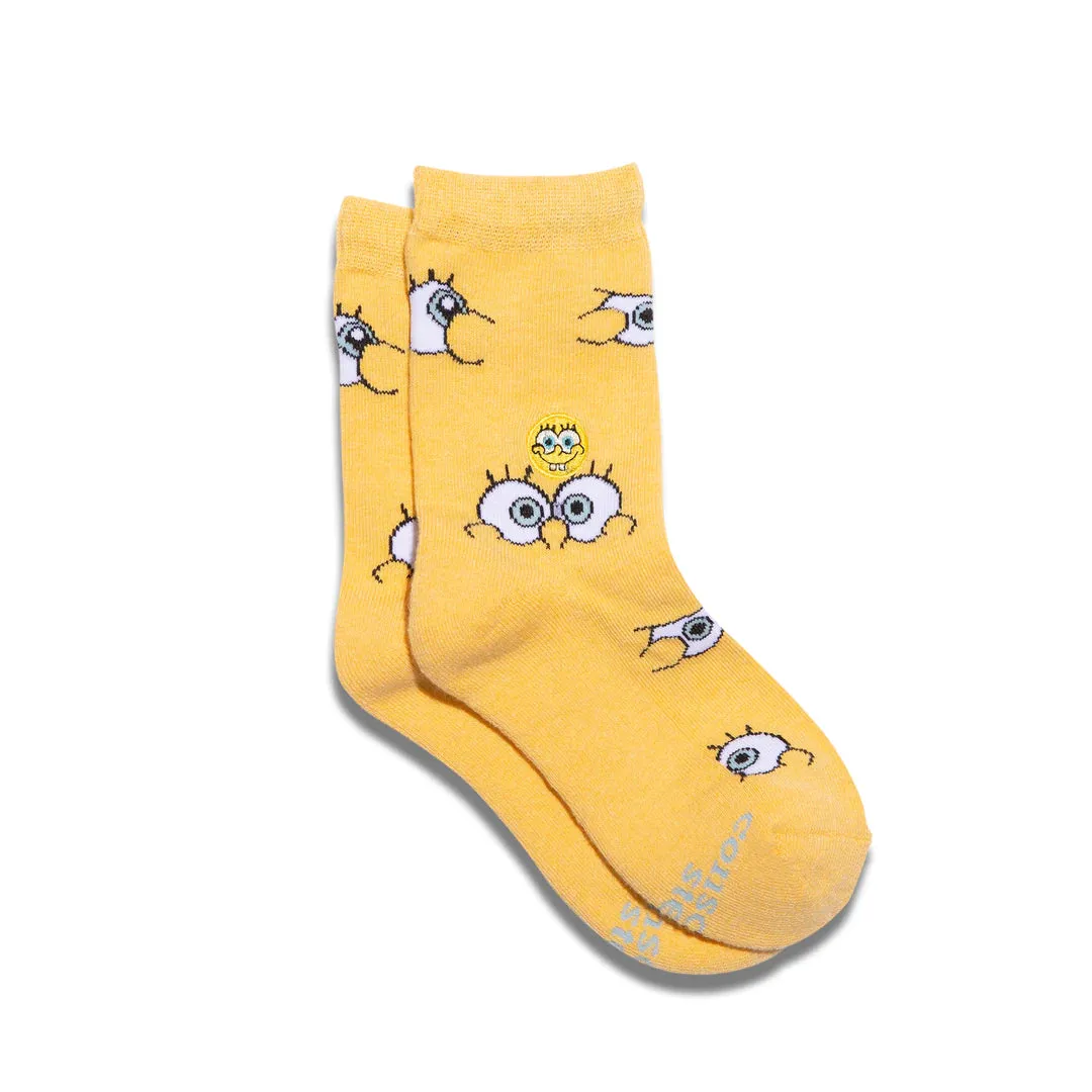 Kids Socks that Protect Oceans - Spongebob