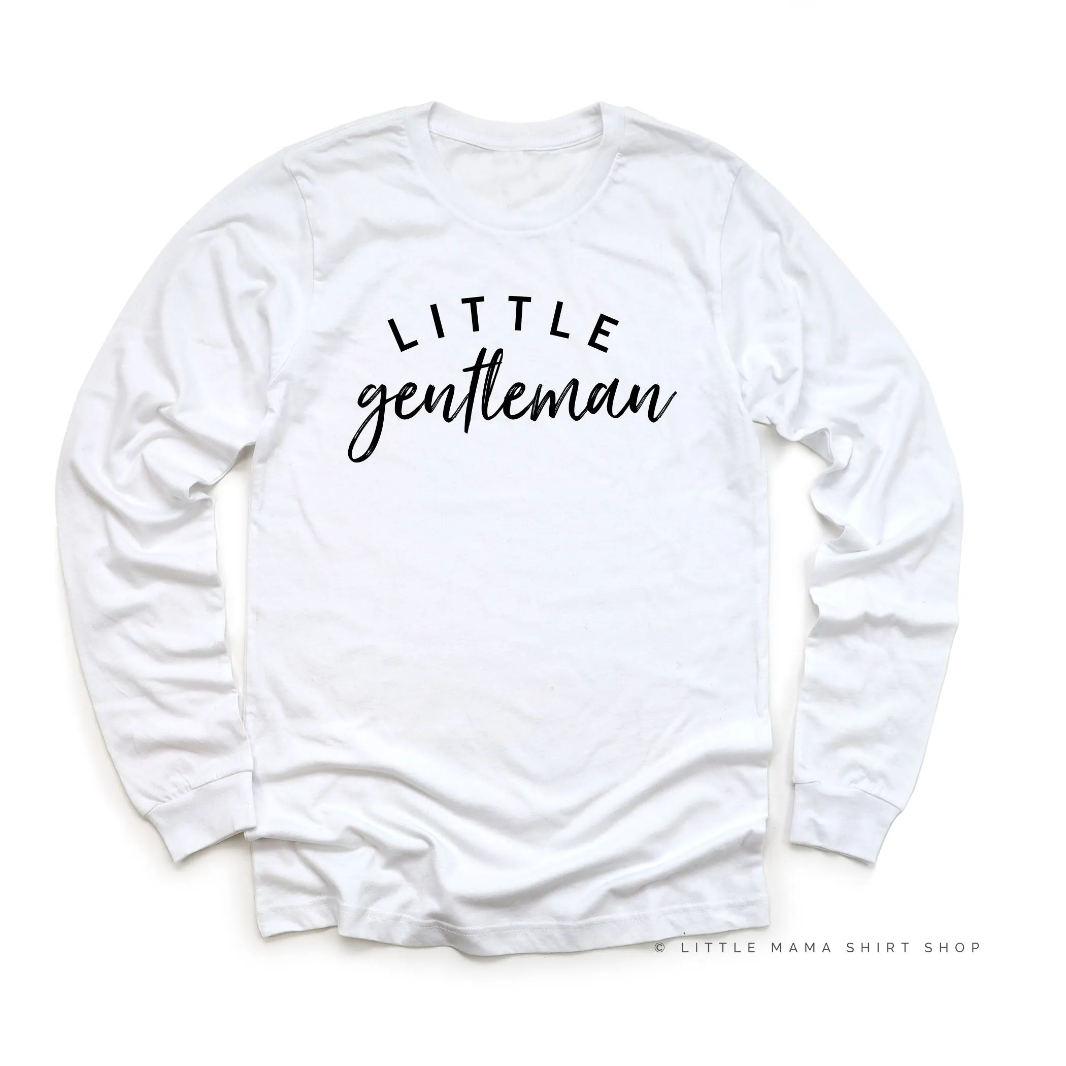 Little Gentleman - Original Design - Long Sleeve Child Shirt