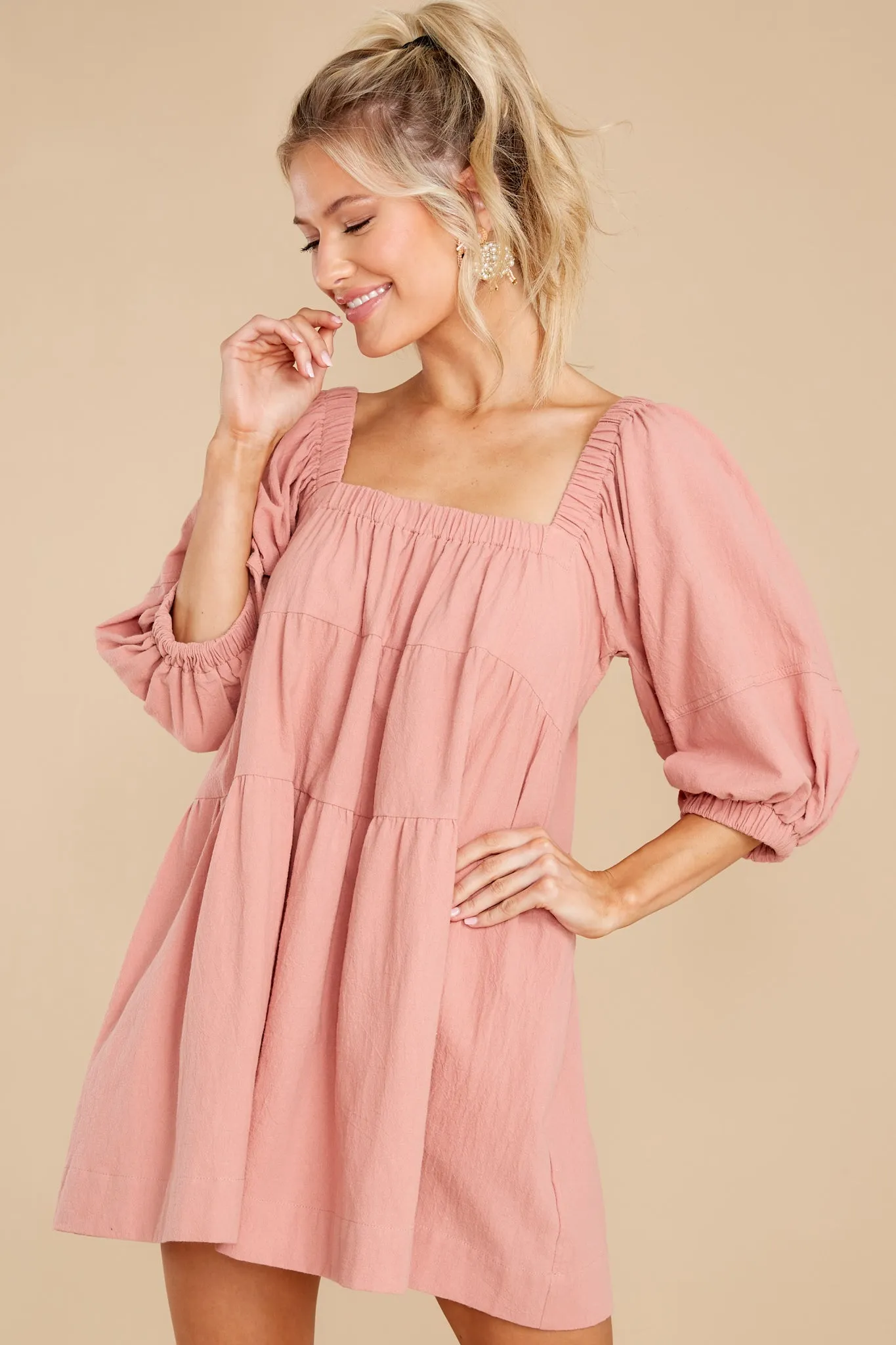 Lovely Sight Rose Dress