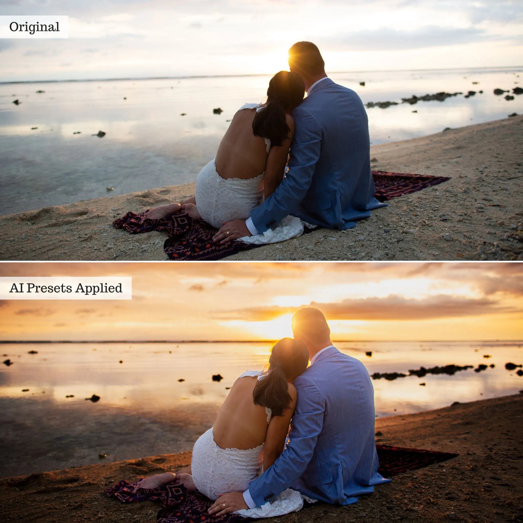 Luxe Wedding Pro Artificial Intelligence (AI) Retouch Toolkit Lightroom Presets – Desktop