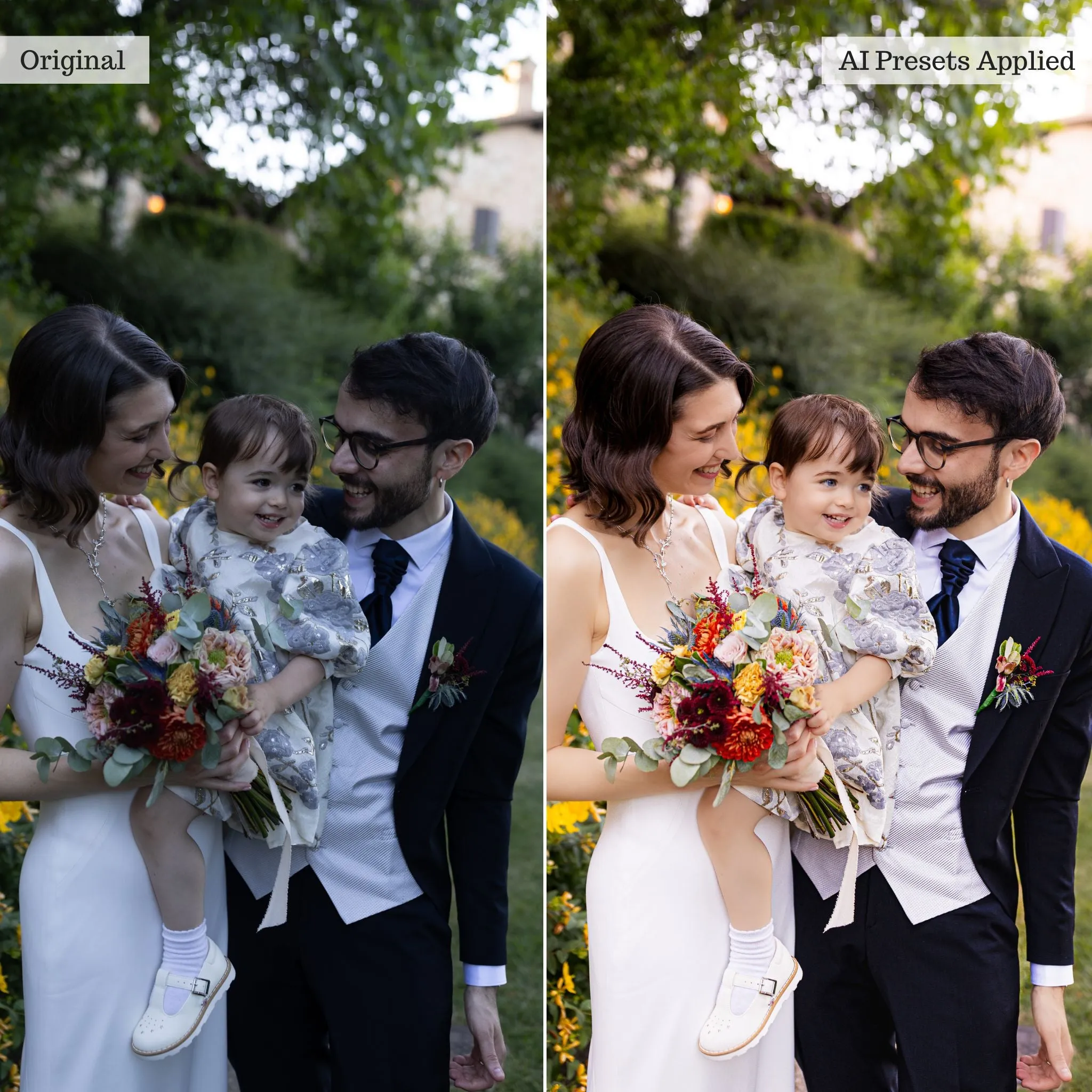 Luxe Wedding Pro Artificial Intelligence (AI) Retouch Toolkit Lightroom Presets – Desktop