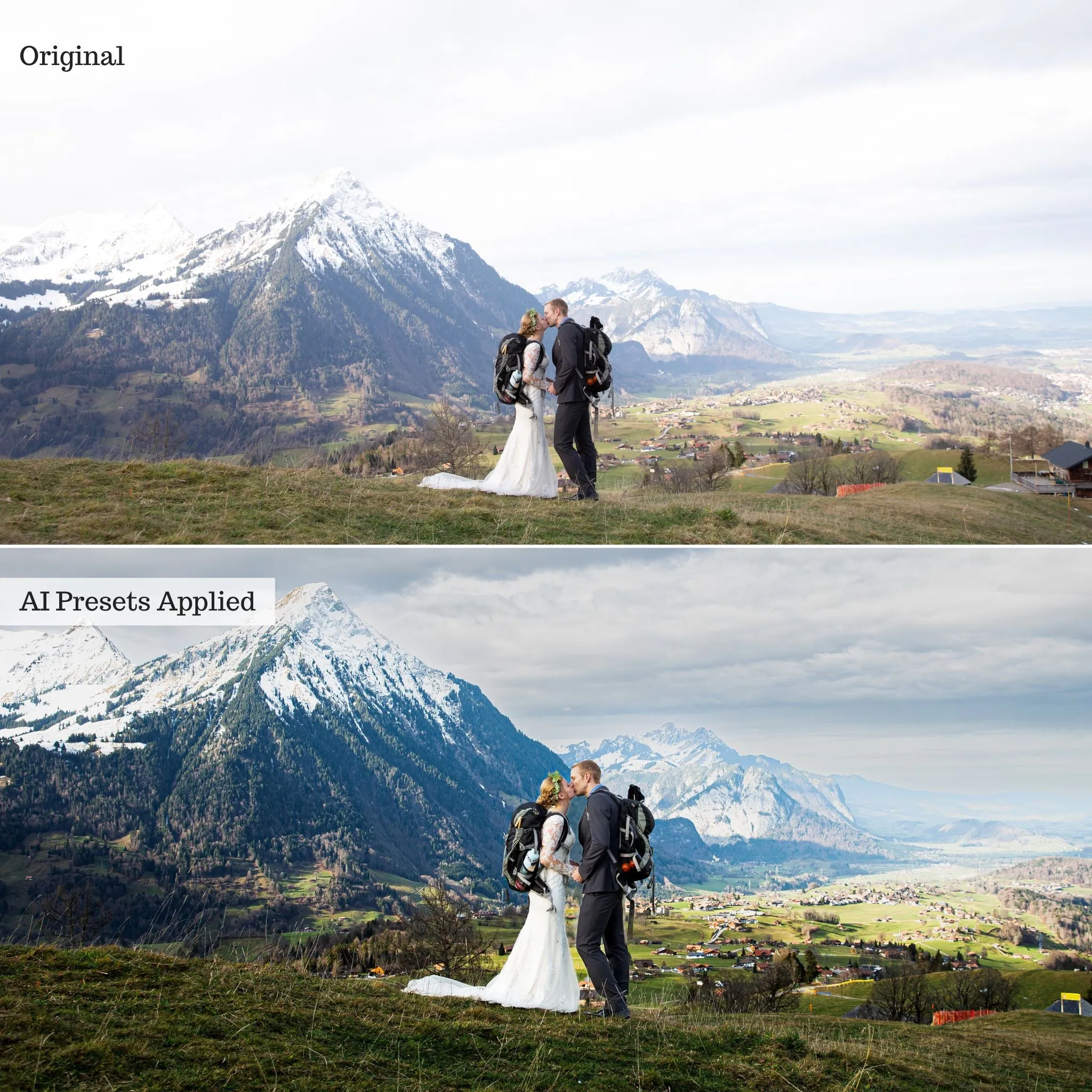 Luxe Wedding Pro Artificial Intelligence (AI) Retouch Toolkit Lightroom Presets – Desktop