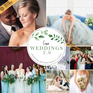 Luxe Weddings Lightroom Presets & AI Tools v2.0 – Desktop & Mobile