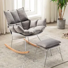 Modern Nordic Casual Rocking Chair