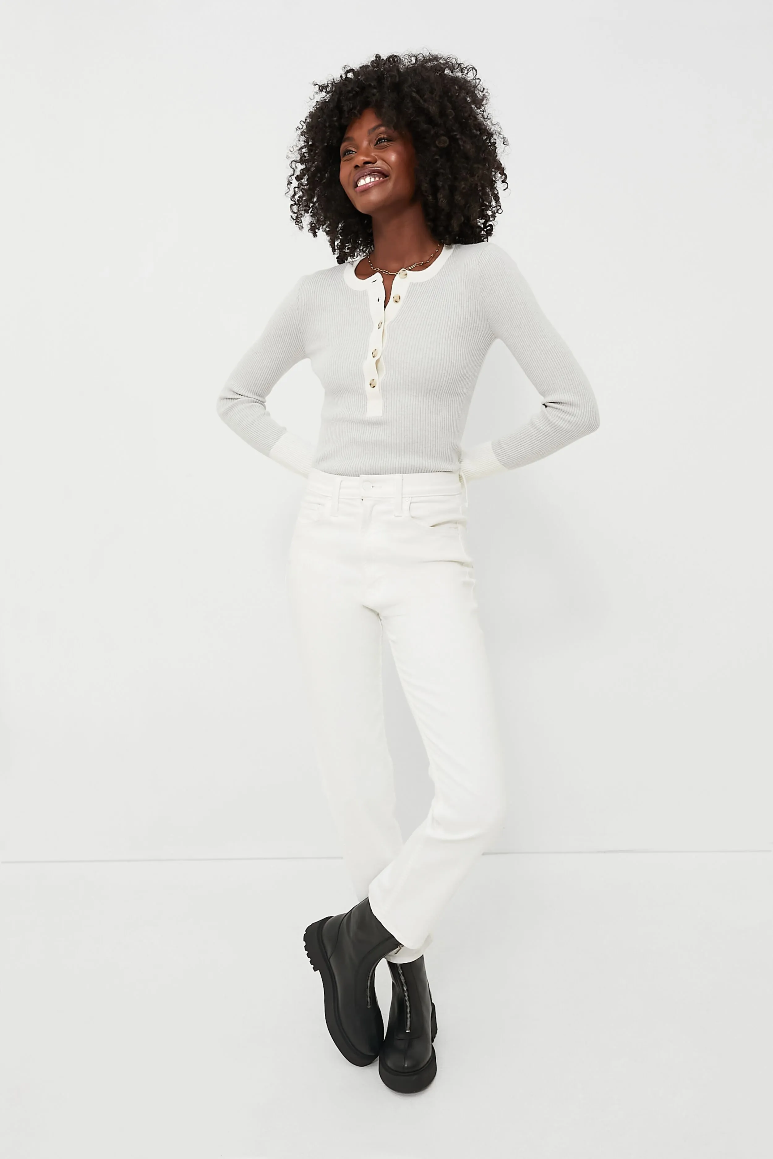 Neutral Colorblock Mikki Henley