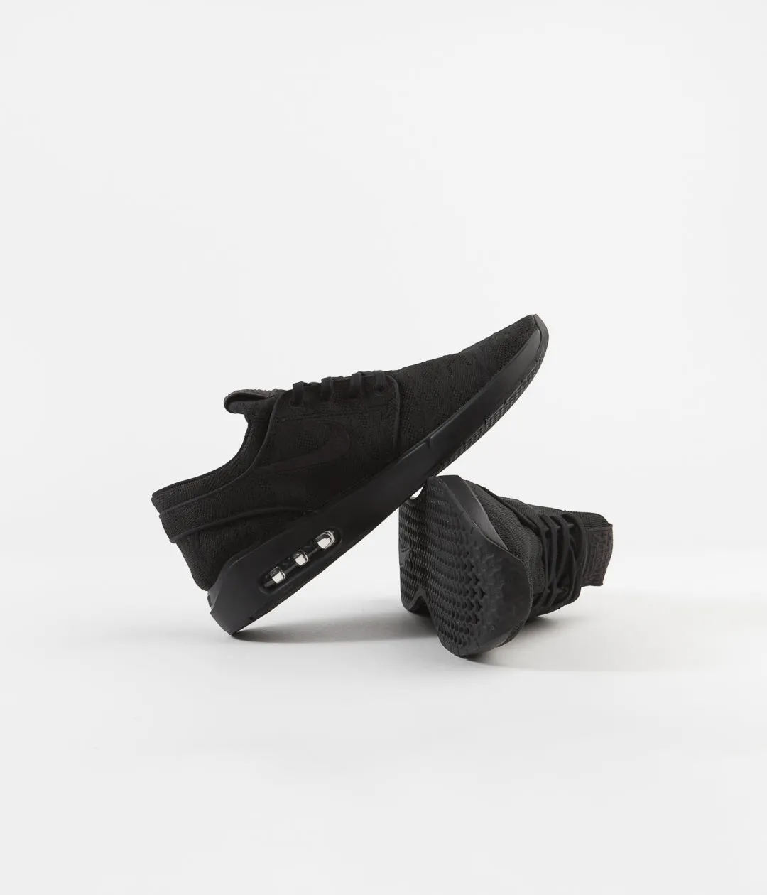 Nike SB Air Max Stefan Janoski 2 Shoes - Black / Black - Black - Black