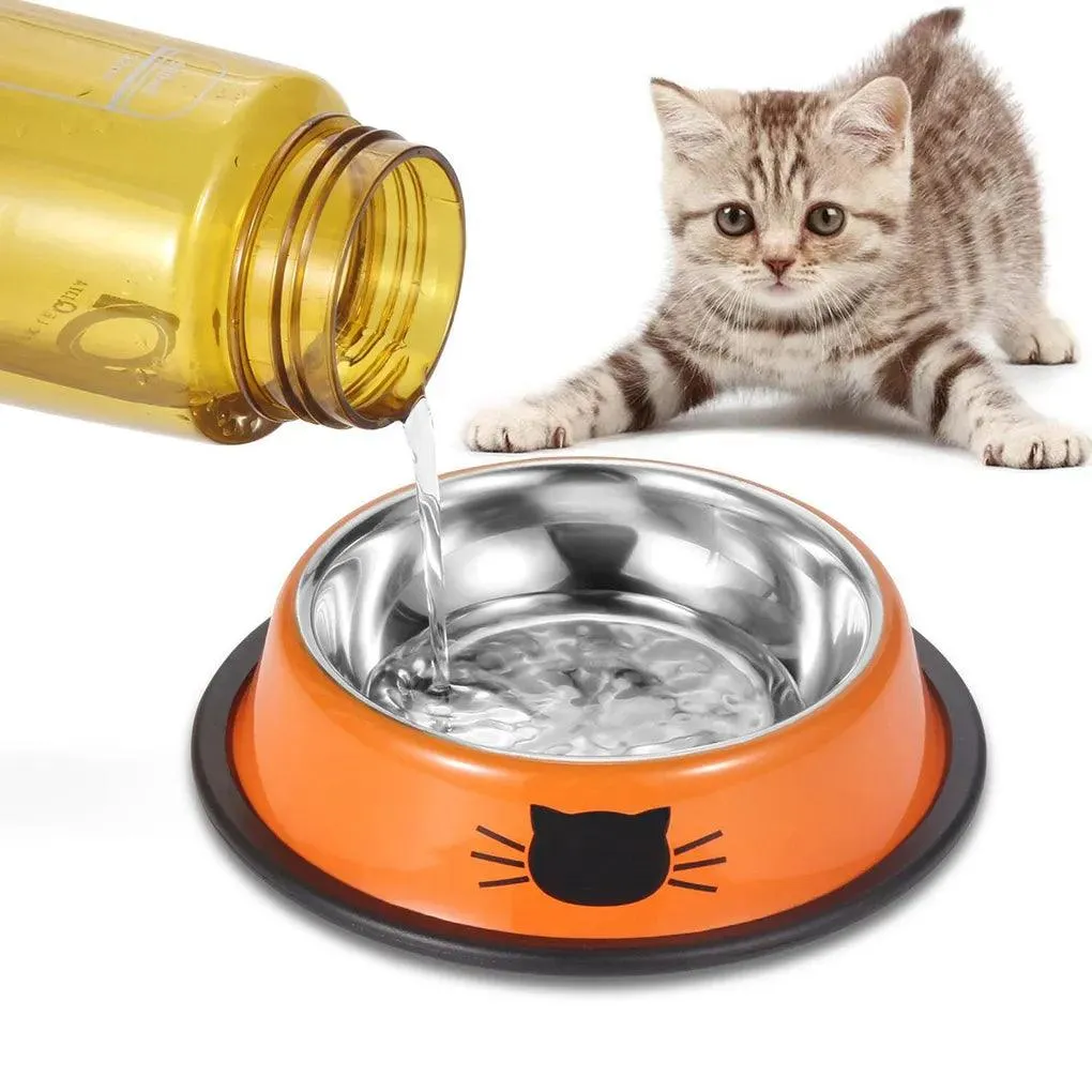 Non-slip Stainless Steel Pet Bowl