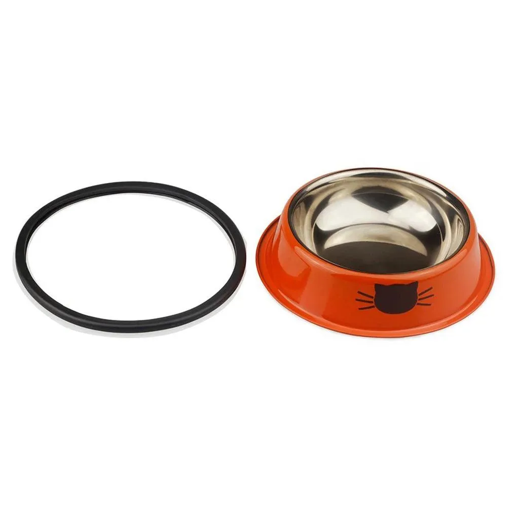 Non-slip Stainless Steel Pet Bowl